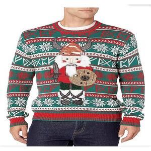 Blizzard Bay Ugly Christmas Sweater Sz. Med  NWT Holiday Party Christmas Sweater